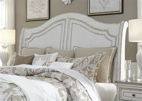1 331 737the size.width 201 cm.depth 230 cm.height 199 cm. Magnolia Manor Sleigh Bed 6 Piece Bedroom Set in Antique ...