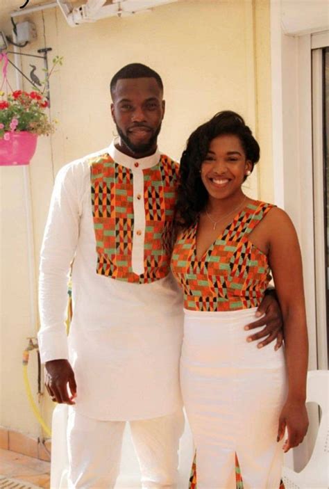 Couple Ankara Set African Print Couple Outfit Prom Couple Etsy