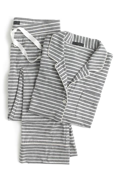 Dreamy Stripe Pajamas Stripe Pjs Striped Pyjamas Cotton Pyjamas J