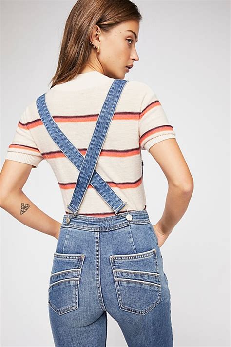 Jeans With Suspenders Suspenders For Women Ladies Tops Fashion