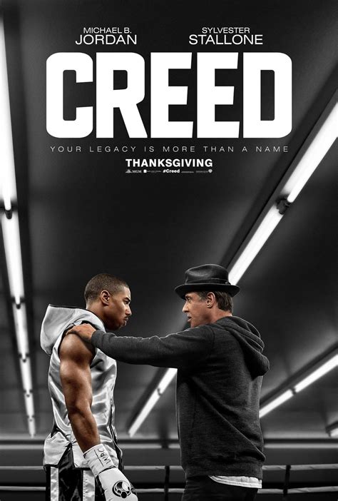 Poster And Tv Spot To Creed Starring Michael B Jordan