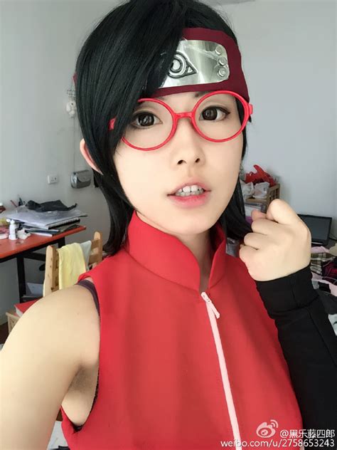 Dodge the raikage's elbow bolt. Sarada Uchiha of Naruto Gaiden - World Anime Cosplayer