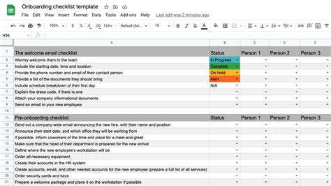 10 Free Employee Onboarding Checklist Templates Word Excel Pdf Free