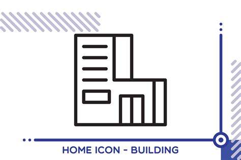 Home Icon Building Graphic By Freddyadho · Creative Fabrica