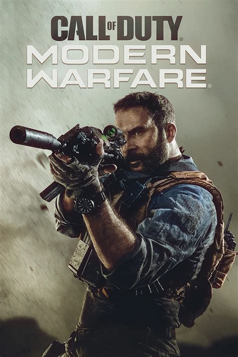 Call Of Duty Modern Warfare Game Poster Call Of Duty Modern Warfare