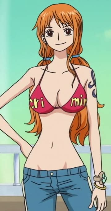 Nami In The Crimin Bikini Top Yaaaas One Piece One Piece Movies
