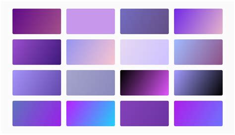 Purple Gradient 50 Background Gradient Colors