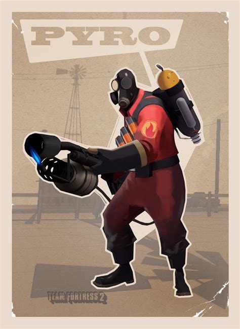 Tf2 Pyro Team Fortress Tf2 Pyro Pyro