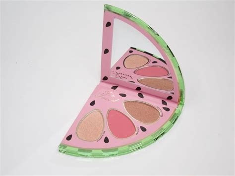 Too Faced Tutti Frutti Watermelon Slice Face And Eye Palette Review