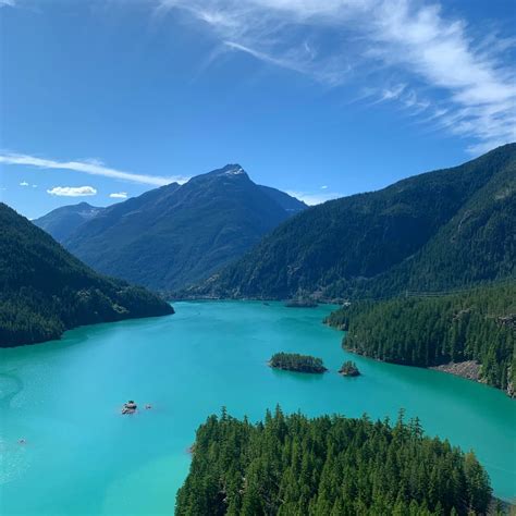 Diablo Lake North Cascades Np Diablo Wa Nationalpark