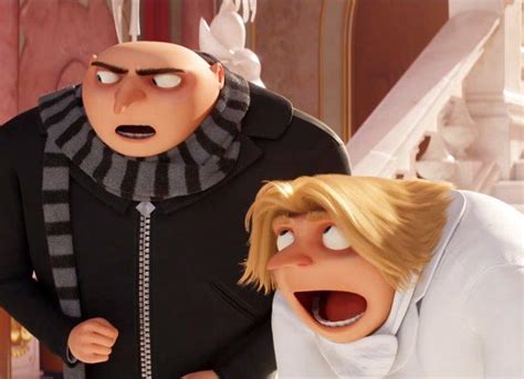 Gru Meets Flamboyant Villainous Twin Brother Dru In New Despicable Me