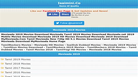 The Best 18 Tamilrockers Isaimini 2021 Tamil Movie Download