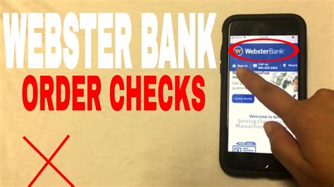 3 Ways To Order Webster Bank Replacement Checks 🔴 Youtube