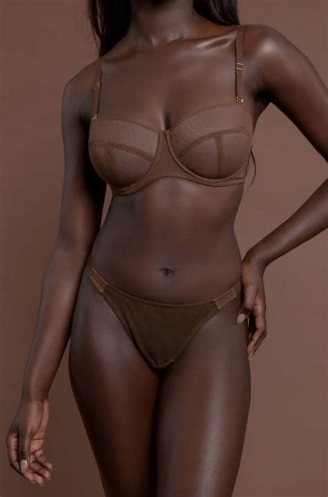 This Lingerie Line Offers Chic Nude Underwear For Dark Skin Tones Aol