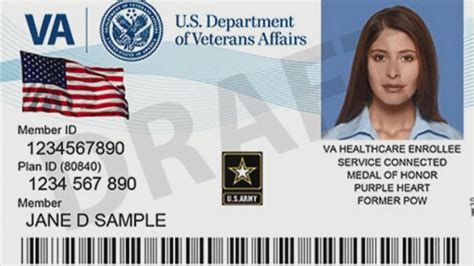 United States Veteran Id Card