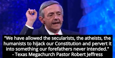 Megachurch Pastor Robert Jeffress ‘there’s No Such Thing As Separation Of Church And State
