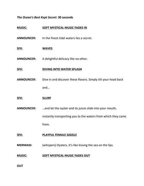 ⚡ How To Write A Radio Script Template How To Write A Radio Script