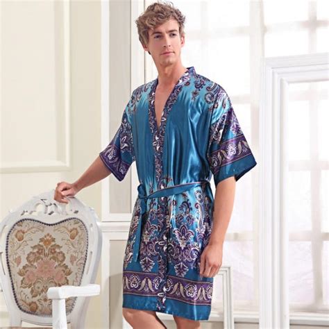 Bath Robe Men Cheap Silk Robes Chinese Silk Robes For Men Home Bathrobe