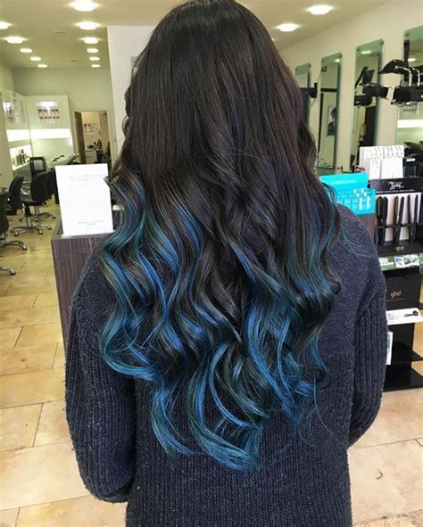 20 Ombre Blue Colors Hairstyles Ideas Blue Ombre Hair Turquoise Hair