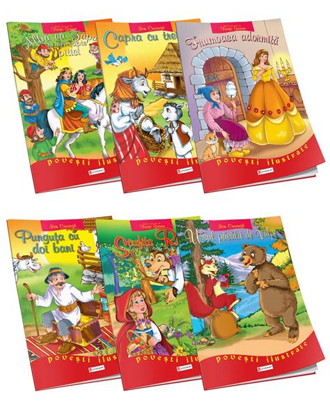 Set Carti A Copii De Sau Ani Povesti Ilustrate