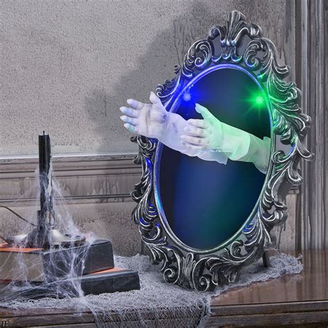 animated haunted mirror image 1 animated halloween props halloween animatronics halloween props