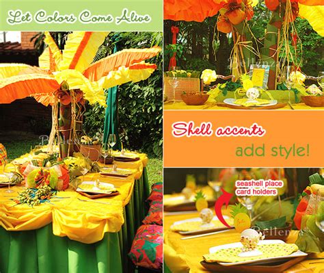 Jamaican Themed Engagement Party Ideas