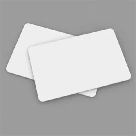 Double Sided White Pvc Nfc Business Card Shape Rectangular Thickness