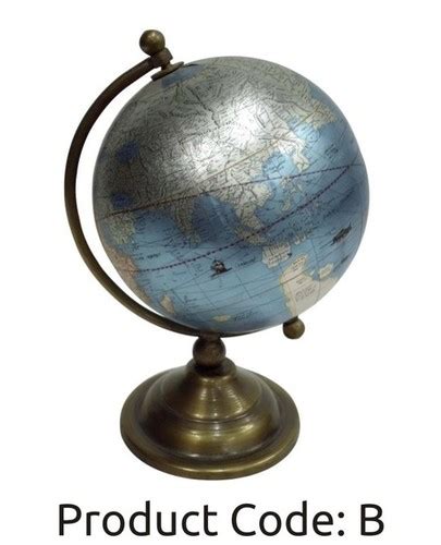 Antique Color Metallic Globe At Best Price In New Delhi Universal Globes