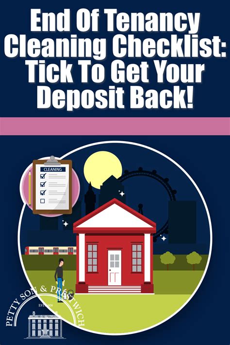 End Of Tenancy Cleaning Checklist Tick To Get Your Deposit Back