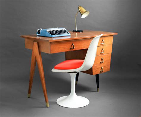 Mid Century Modern Desk Eames Chair Tokyo Jinja