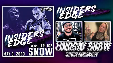 Lindsay Snow Shoot Interview Insiders Edge Podcast Ep 162 Youtube