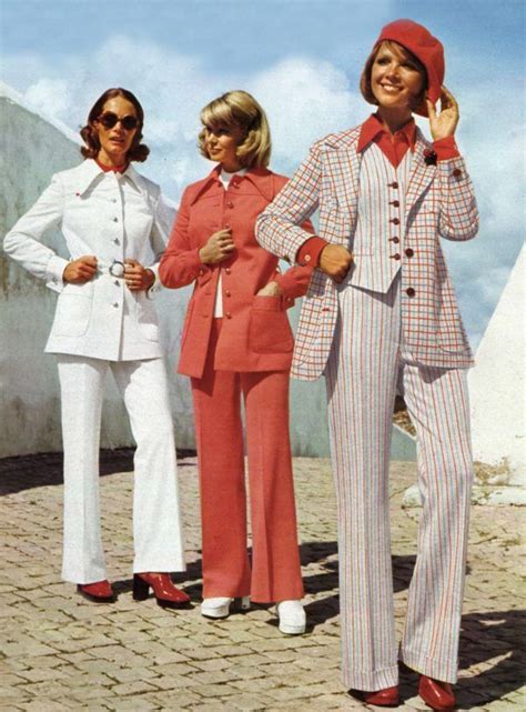 moda años 70 fotos ropa peinados y complementos moda de los años 70