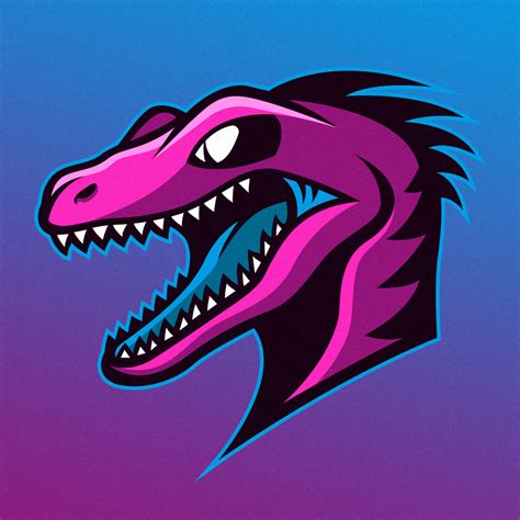 Dinosaur Logo On Behance Badge Design Logo Design Reptile Logos Mode