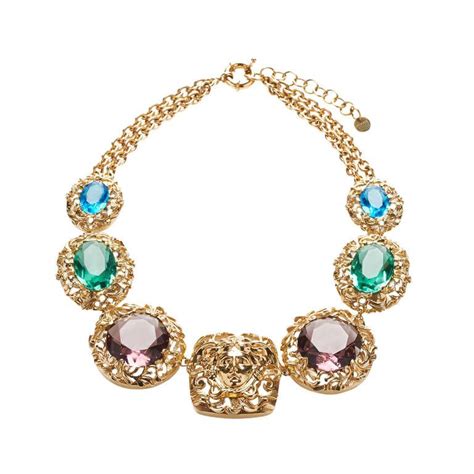 New Versace Crystal Necklace Crystal Necklace Jewelry Fashion Jewelry