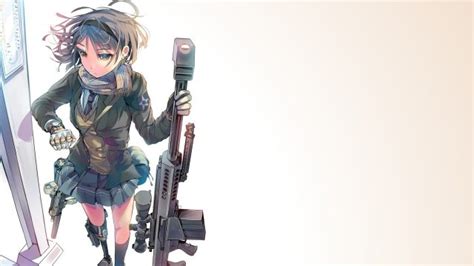 Anime Girls With Guns Wallpapers Wallpaperboat Vrogue Co