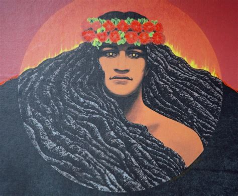 The Goddess Pele By Frank Kovalchek Hawaiian Mythology Hawaiian