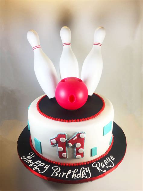 25 Inspired Picture Of Bowling Birthday Cake Bowling Birthday Cake