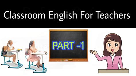 How To Talk In English With Students In Classroom At Schoolclassroom