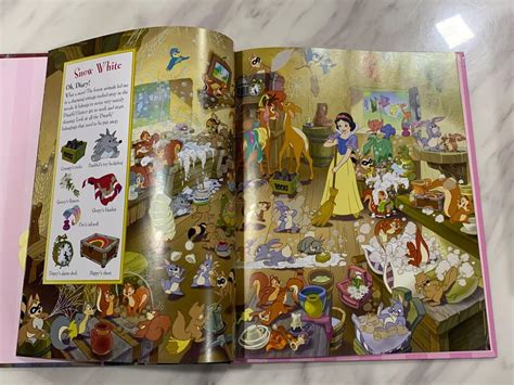 Disney Princess Look And Find Hard Cover Hobbies And Toys Books