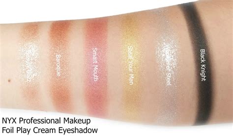 Nyx Professional Makeup Foils And Glitter Eye Products The Beautynerd