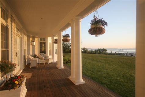Round Fiberglass Porch Columns By Curb Appeal Products