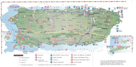Mapa De Carreteras En Puerto Rico