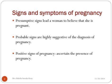 Ppt Diagnosis Of Pregnancy Powerpoint Presentation Id6888819