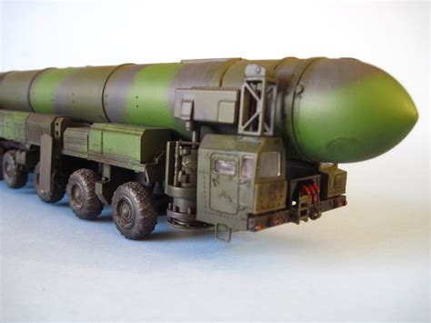 Clearwater Models Topol Mobile Icbm Launcher 4d Of China