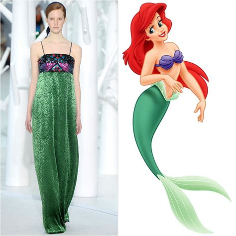 Ariel Dresses That Look Like Disney Princess Gowns Fall 2015