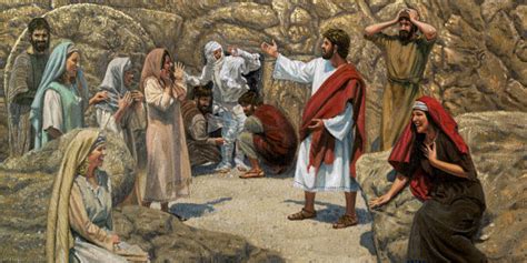 Gambar Yesus Membangkitkan Lazarus Gambar Yesus