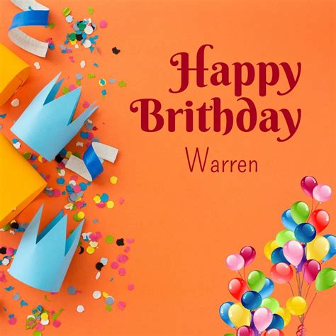 100 Hd Happy Birthday Warren Cake Images And Shayari