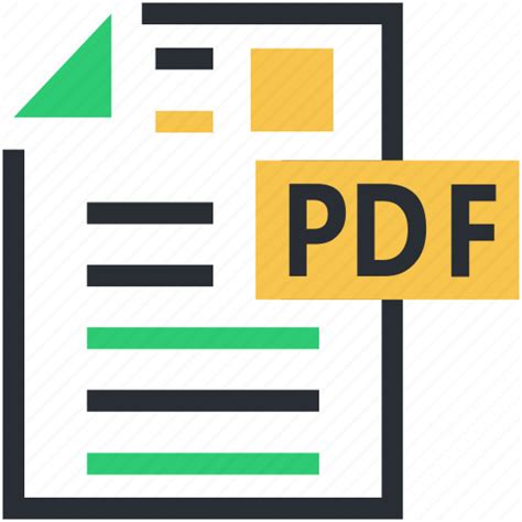 Pdf, pdf extension, pdf file, pdf format icon - Download on Iconfinder