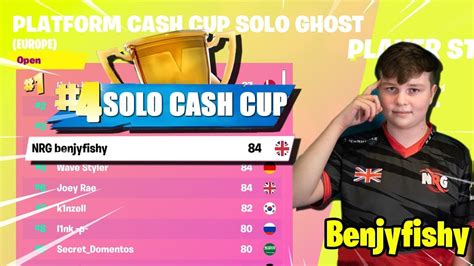 Benjyfishy Win 4th Place In Solo Cash Cup Highlights 800 Moonmy