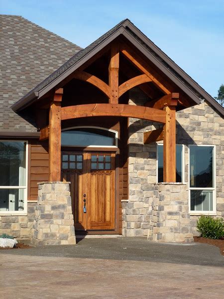 Pictures Of Gable Entryways With Timbers The House Decorating